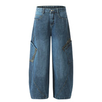 Leopard Pocket Jeans