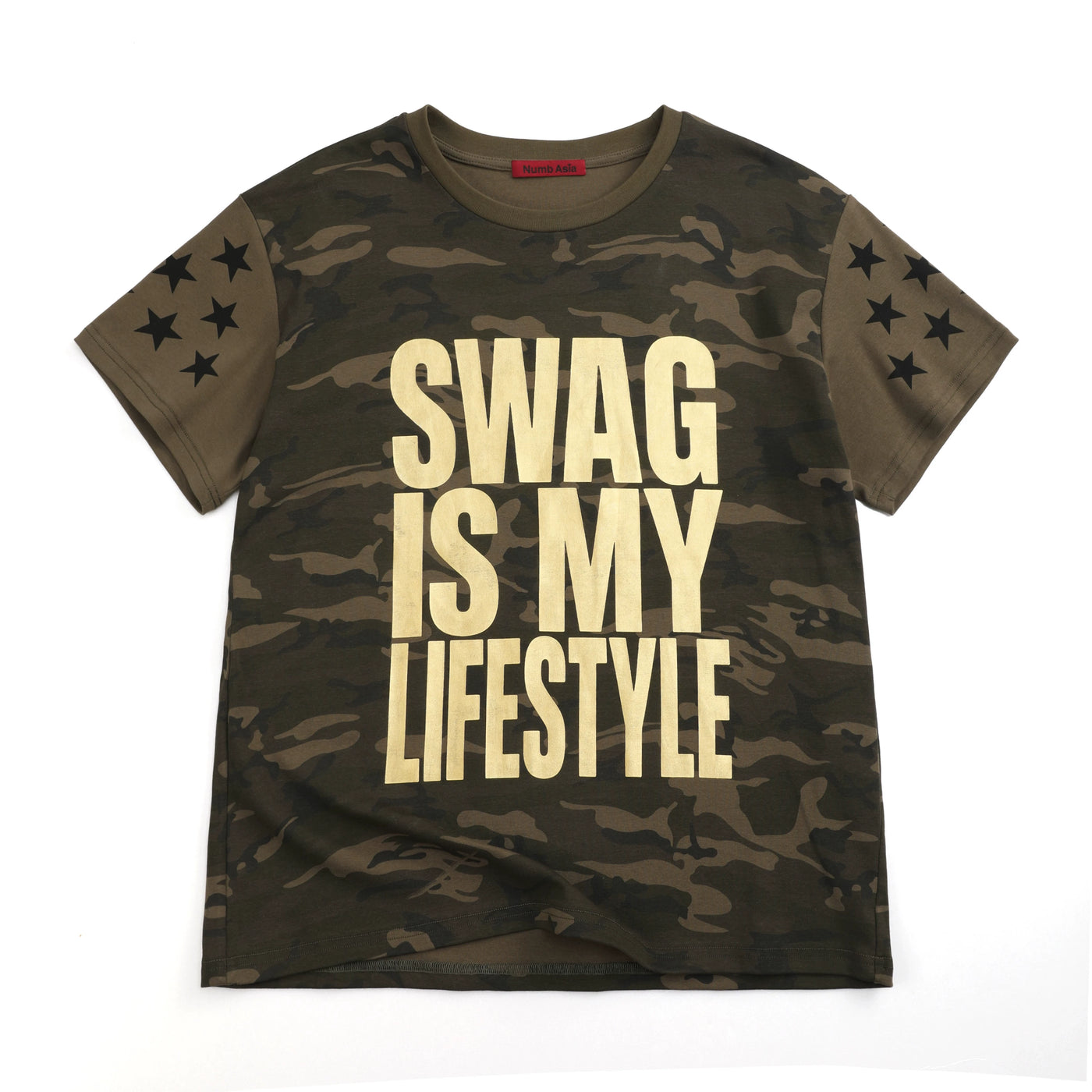 Swag Is My Lifestyle Camo Tee