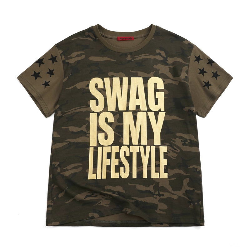 Swag Is My Lifestyle Camo Tee